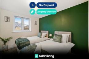 Lux 4 Bed Contractor x Relocator Apartment, 30 Percent Off Monthly Stays, FREE Multiple Parking Spaces, Super Fast WiFi, Streaming Services included, Close to A1
